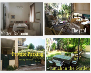 Independent entrance Apt - 130M2 - Garden - Private Parking